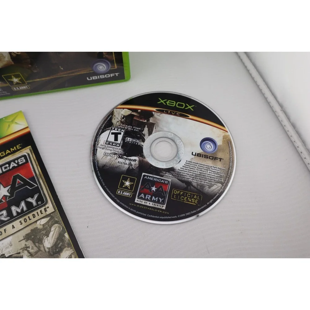 America's Army: Rise of a Soldier (Microsoft Xbox, 2005) CIB Complete‎ Tested